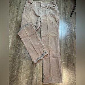 Rustler Men's Brown Corduroy Trousers